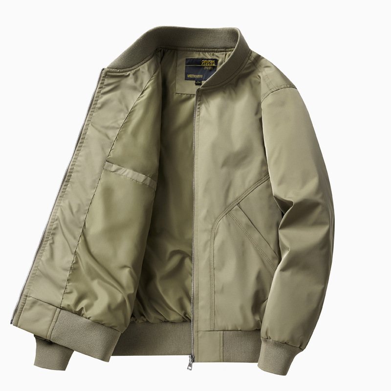 Spring and Autumn new original fashion MA1 flight jacket loose all-match baseball collar casual men's jacket jacket Spring and Autumn new original fashion MA1 flight jacket loose all-match baseball collar casual men's jacket jacket