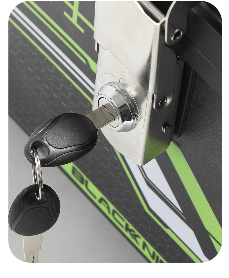 Alloy Tail Box Lock Core Lock Buckle Motorcycle Electric Vehicle Three-Box Side Box Universal Anti-Theft Lock Core Tail Box Accessories
