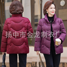新中式妈妈装加厚棉服洋气2025新款棉衣外套中老年女秋冬保暖棉袄