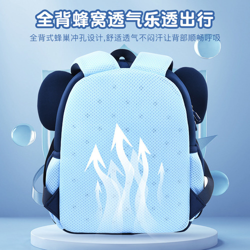 New Kindergarten School Bag Cartoon Cute Baby Mini Children's Backpack Diving Material Lightweight Anti-Lost Backpack