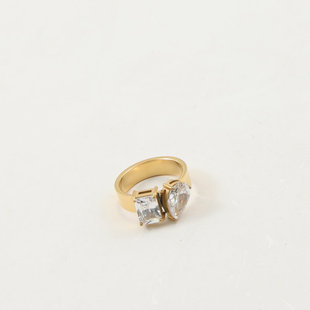 ˮ��ʯ ���L���ʯ  ƴ�� ��ָ ����18k��