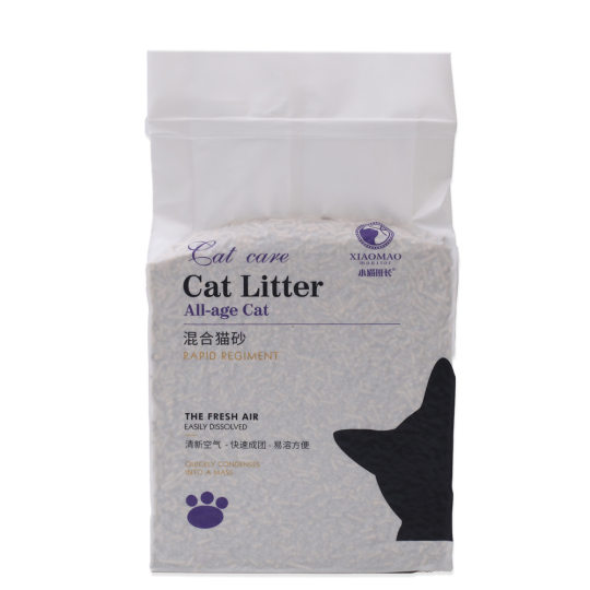 Tofu Cat Litter Cross-Border Milk-Flavored Tofu Litter Cat Litter Deodorizing Low-Dust Mixed Bentonite Cat Litter Cross-Border Cat Litter Wholesale