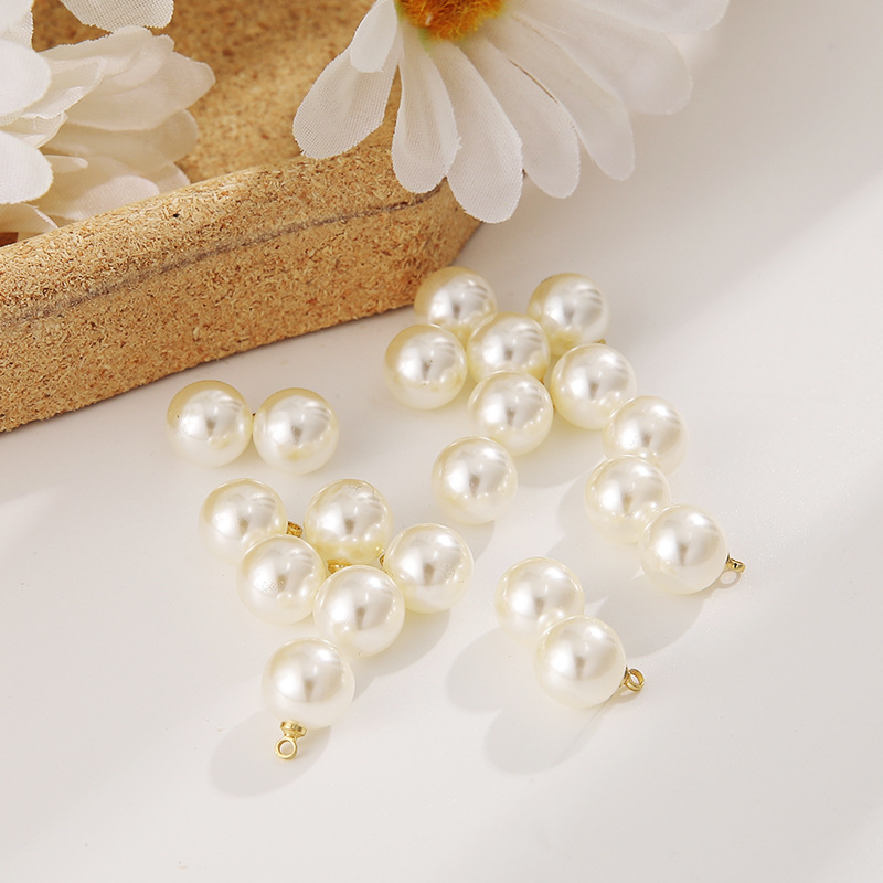 Fashion Solid Color ABS Plating Jewelry Accessories 1 Piece