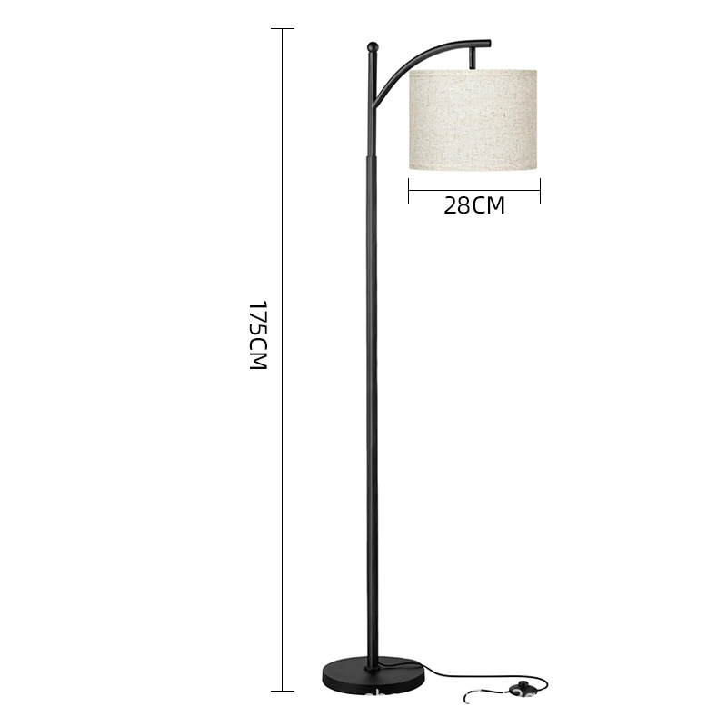 광원이 없는 플로어 램프