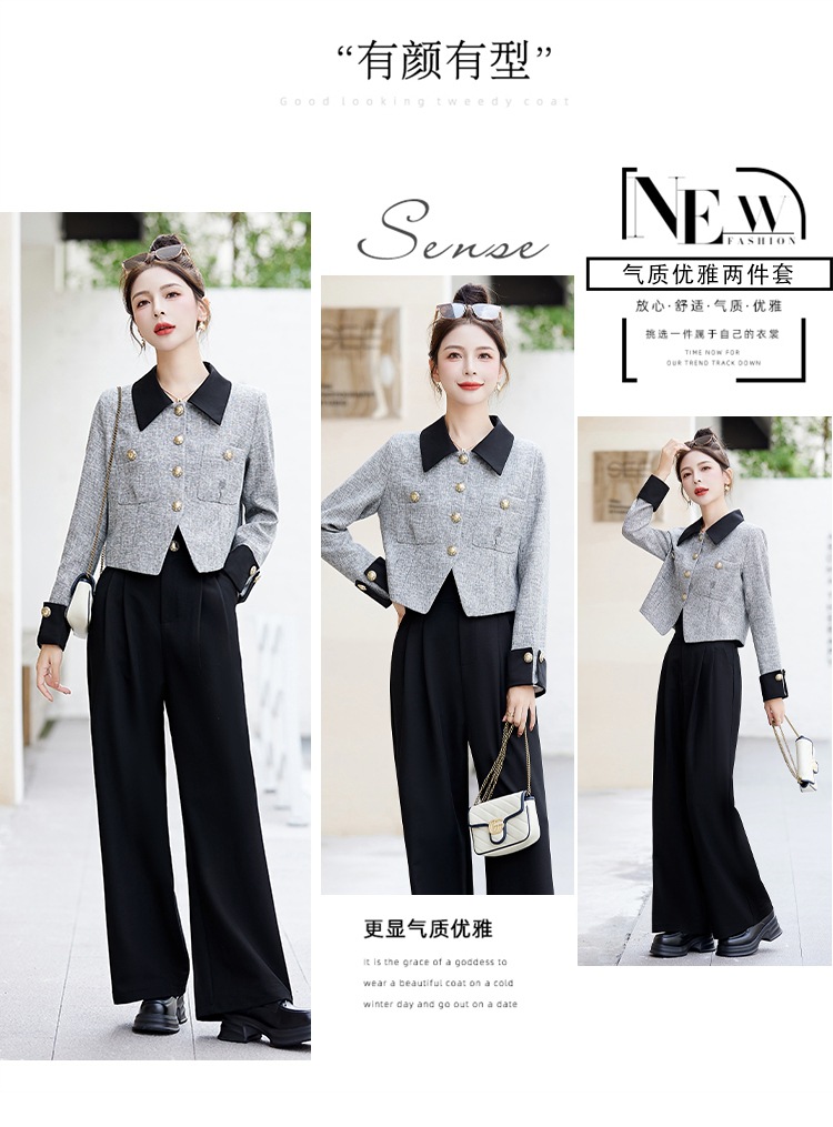 C5948 1780K ÁO VEST NỮ HANTDC VEST CẢ BỘ 2 MÓN MÙA XUÂN THU ĐÔNG THỜI TRANG NỮ ĐỒ CÔNG SỞ G05 SẢN PHẨM MỚI