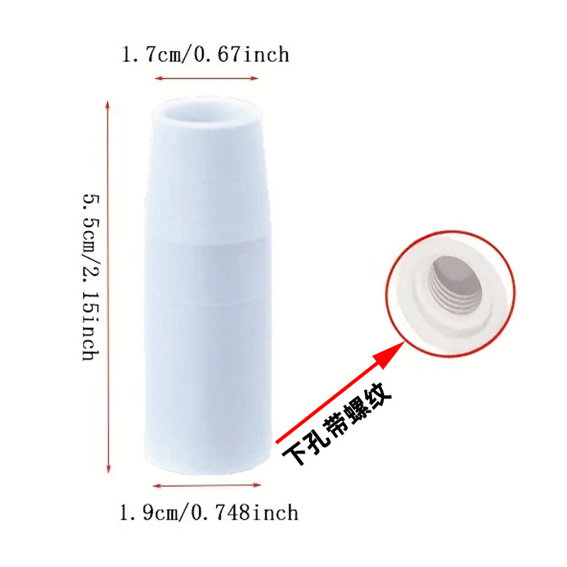 跨境MB15AK保护嘴MIG二保15AK陶瓷保护套焊枪配件15AK螺纹瓷嘴MAG