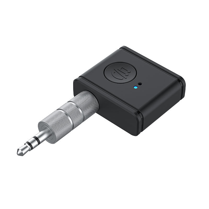 Chezai AUX Car Bluetooth FM Transmitter 5.3 Wireless 3.5mm Audio Receiver (Car mp3) - white