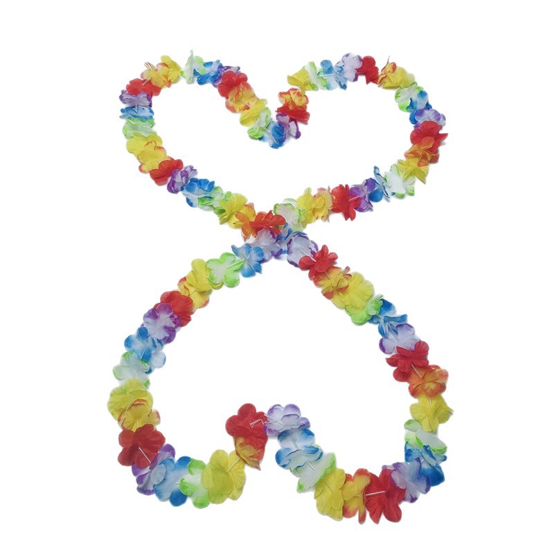 Transfronterizo Amazon Adult Hawaii 3 m cuello halter decoración guirnalda de disfraces espectáculo de baile noche guirnalda al por mayor