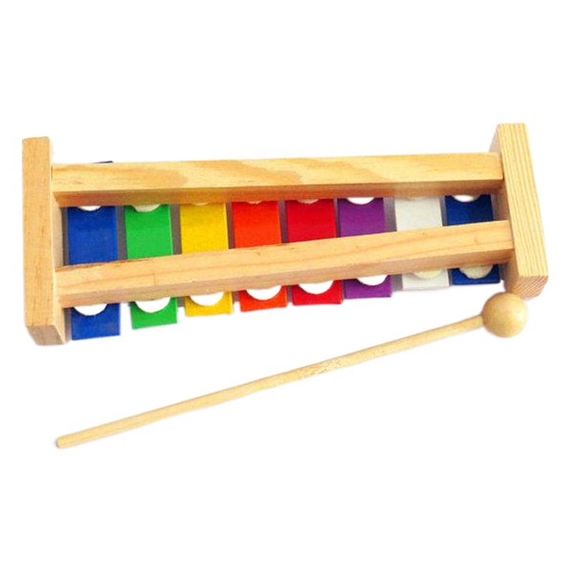 Instrumento de percusión Orff para niños al por mayor - Piano de acero de 8 tonos, piano de percusión de ocho tonos
