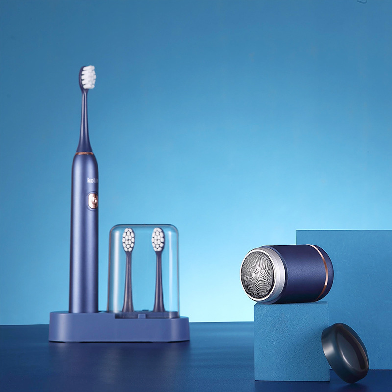 一件代发GL-YS01 歌林 电动牙刷+迷你剃须刀  牙刷剃须刀两件套