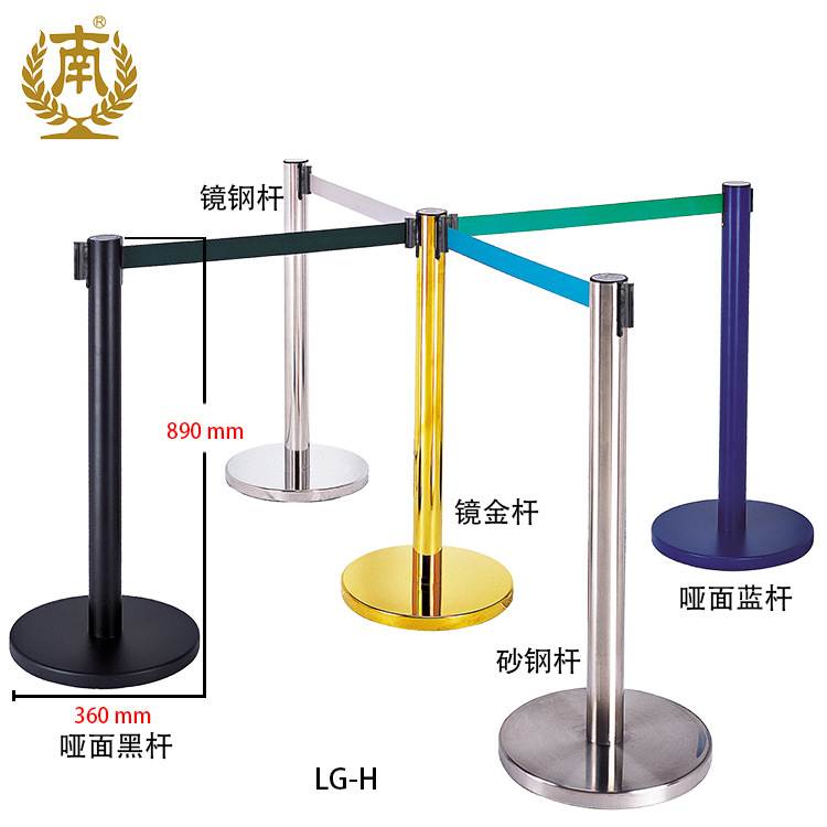 Barandilla telescópica de acero inoxidable, serie LG, diseño de aislamiento y seguridad, venta directa de fábrica en Guangzhou Sur