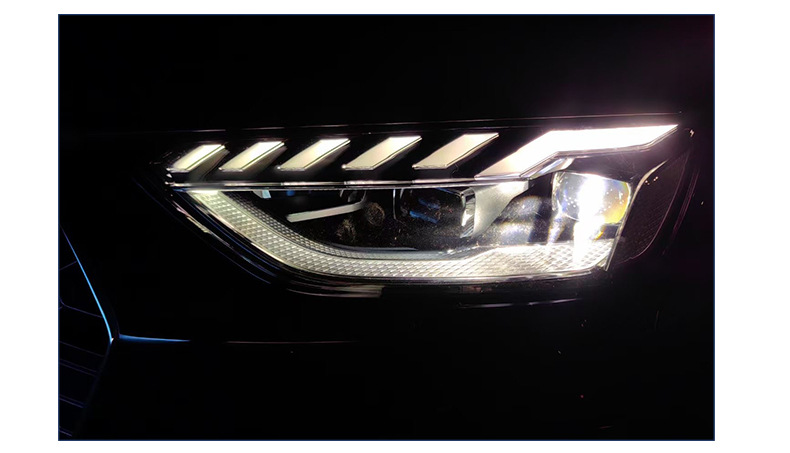 Suitable for 20-25 Model Audi A4Lb9 Matrix Headlight Assembly, Original Car Light Modification to High-End Led Daytime Running Lights