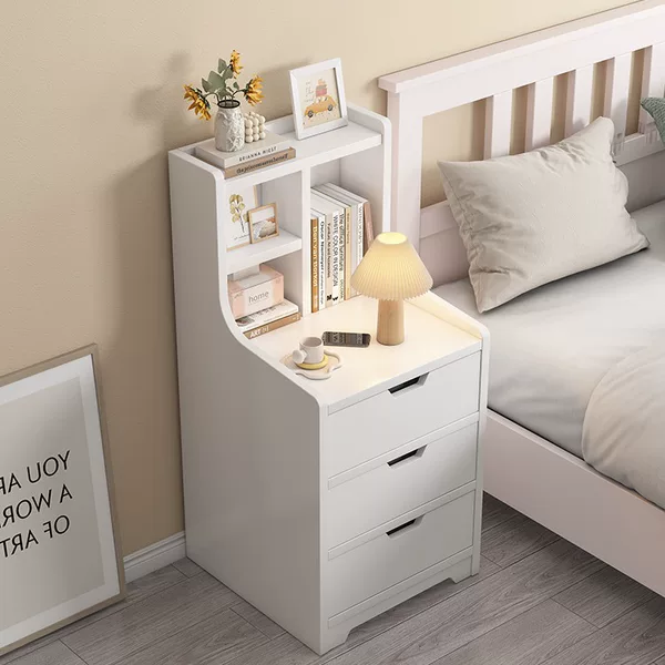 Bedside Table Simple Modern Bedside Multi-Layer Storage Cabinet Special Price Simple Multifunctional Bedroom Assembly Bedside Table