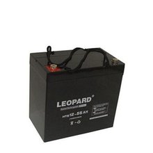 LEOPARD蓄电池 HTS12-55 美洲豹电池 12V55AH 直流屏 ups电源配套
