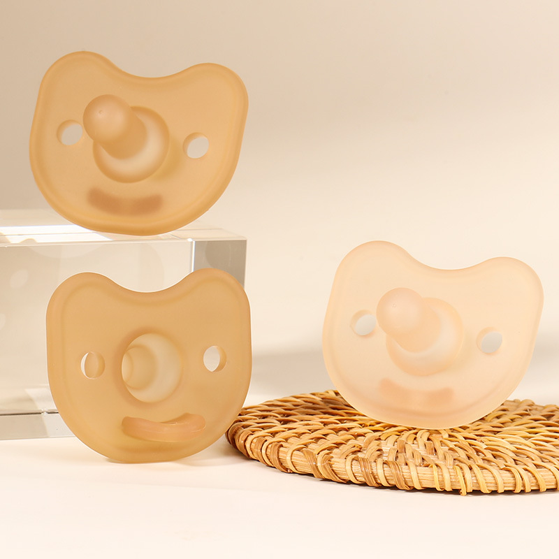 Baby pacifier sleeping type super soft simulation breast milk newborn baby silicone pacifier with baby nipple