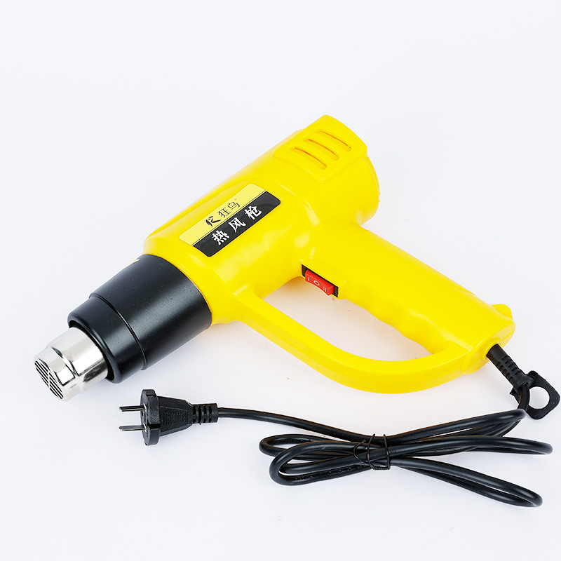 Fábrica directa de alta potencia 2000W pistola de aire caliente de temperatura constante fija enchufe bolsa de retracción de calor película especial image 7