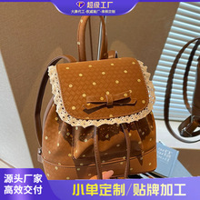 跨境双肩包时尚小众设计休闲韩版学生上课书包高颜值轻便旅游背包