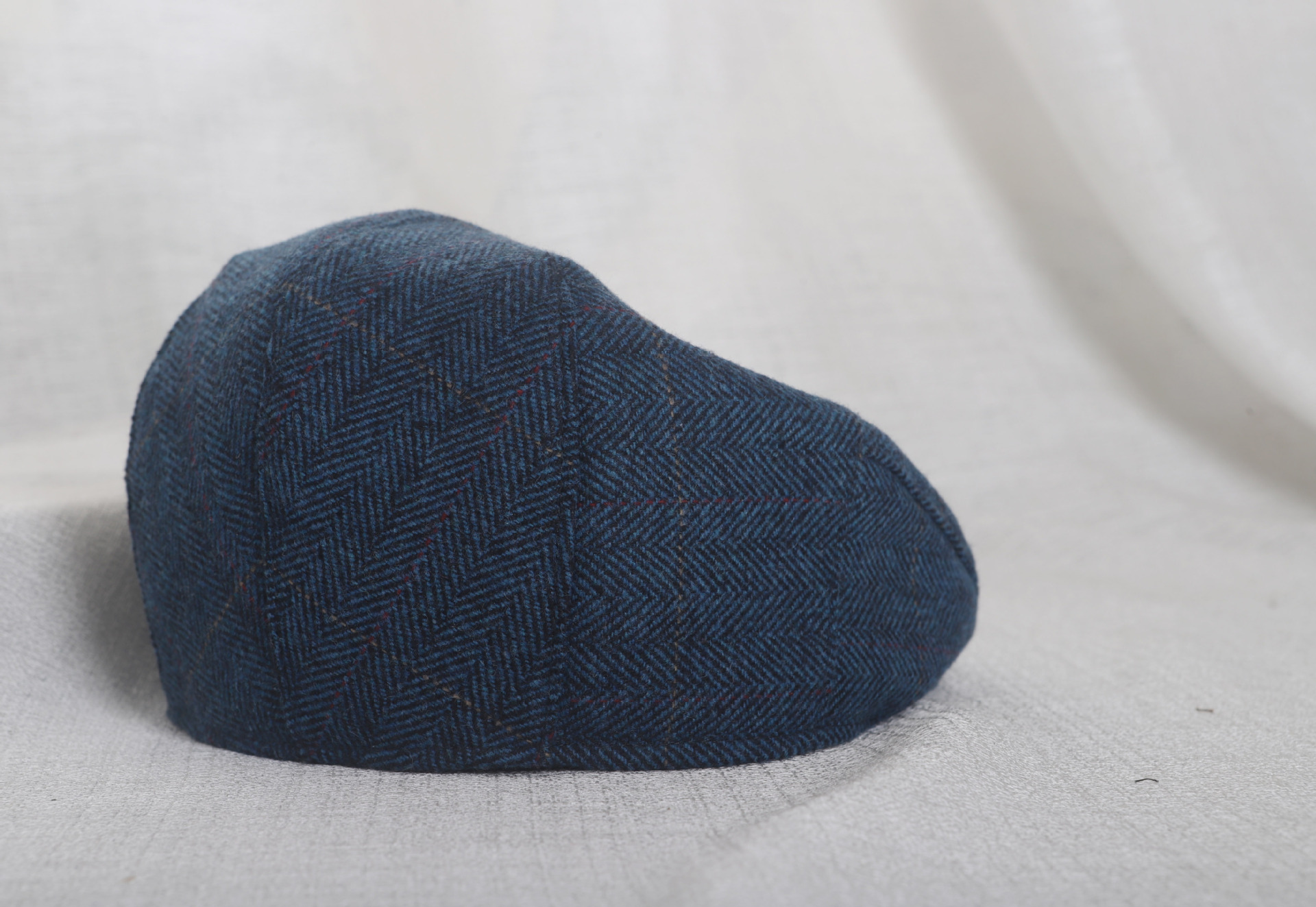 Unisex Newsboy Cap Herringbone Vintage Octagonal Hat For Couples_voghion.com