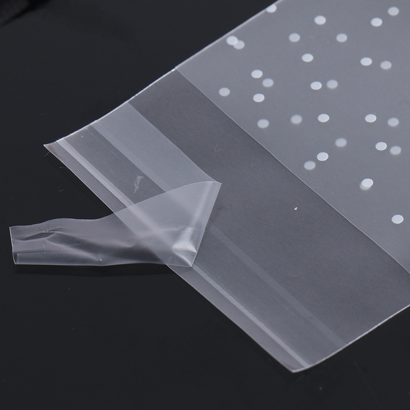 19g Weight Jewelry Packaging Bags Classification 100 PCS/Package Quantity Daily Occasion 100 PCS/Package Plastic Basic Simple Style Daily Round Dots Cherry Blossom Jewelry Packaging Bags