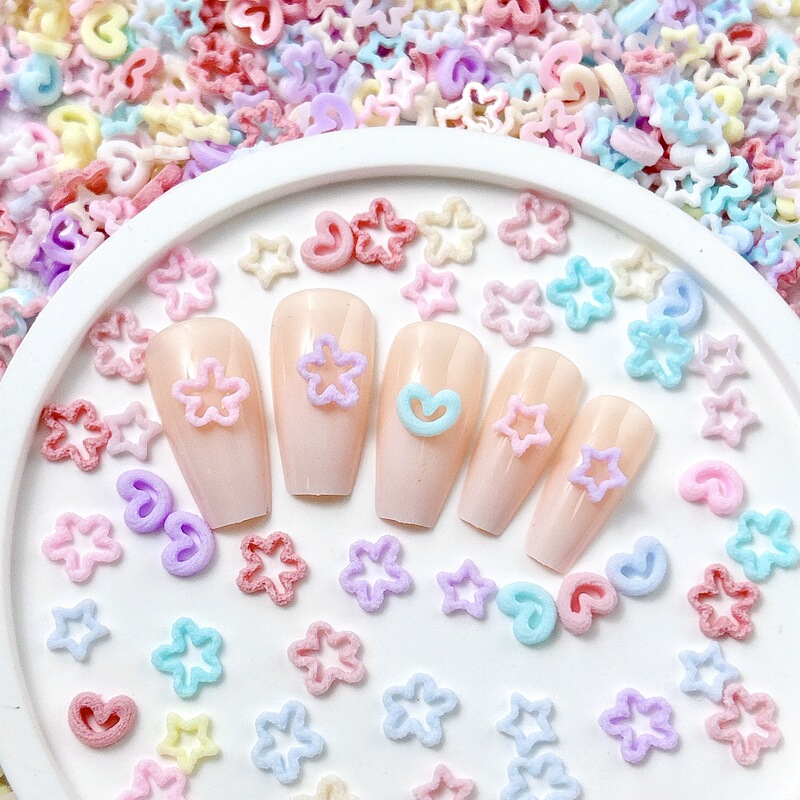 Dopamine Flower Heart Nail Art Decorations Hollow Design DIY Resin Phone Case Hairpin Wearable Nail Accessories Dopamine Flower Heart Nail Art Decorations Hollow Design DIY Resin Phone Case Hairpin Wearable Nail Accessories