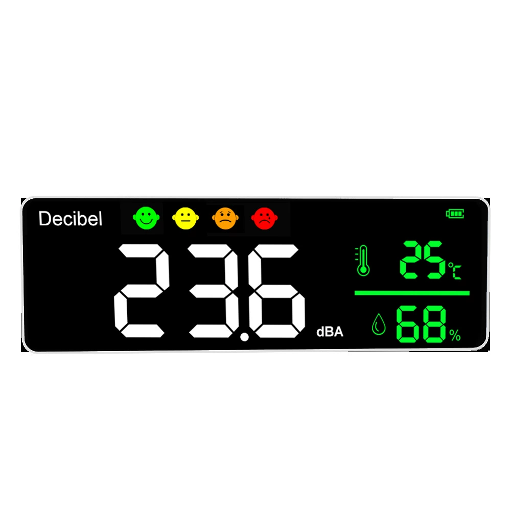 Измеритель шума, прибор для проверки уровня звука, настенный шумомер, детектор шума, децибелметр, измеритель шума, дропшиппинг