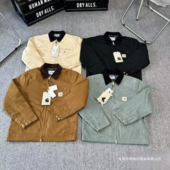 经典卡哈特01底特律毛呢夹克工装情侣外套黑色卡其色棉小麦色绿色