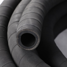 优质橡胶喷砂管耐热高压管冲砂管喷沙管泥浆管黑色耐磨橡胶管软管