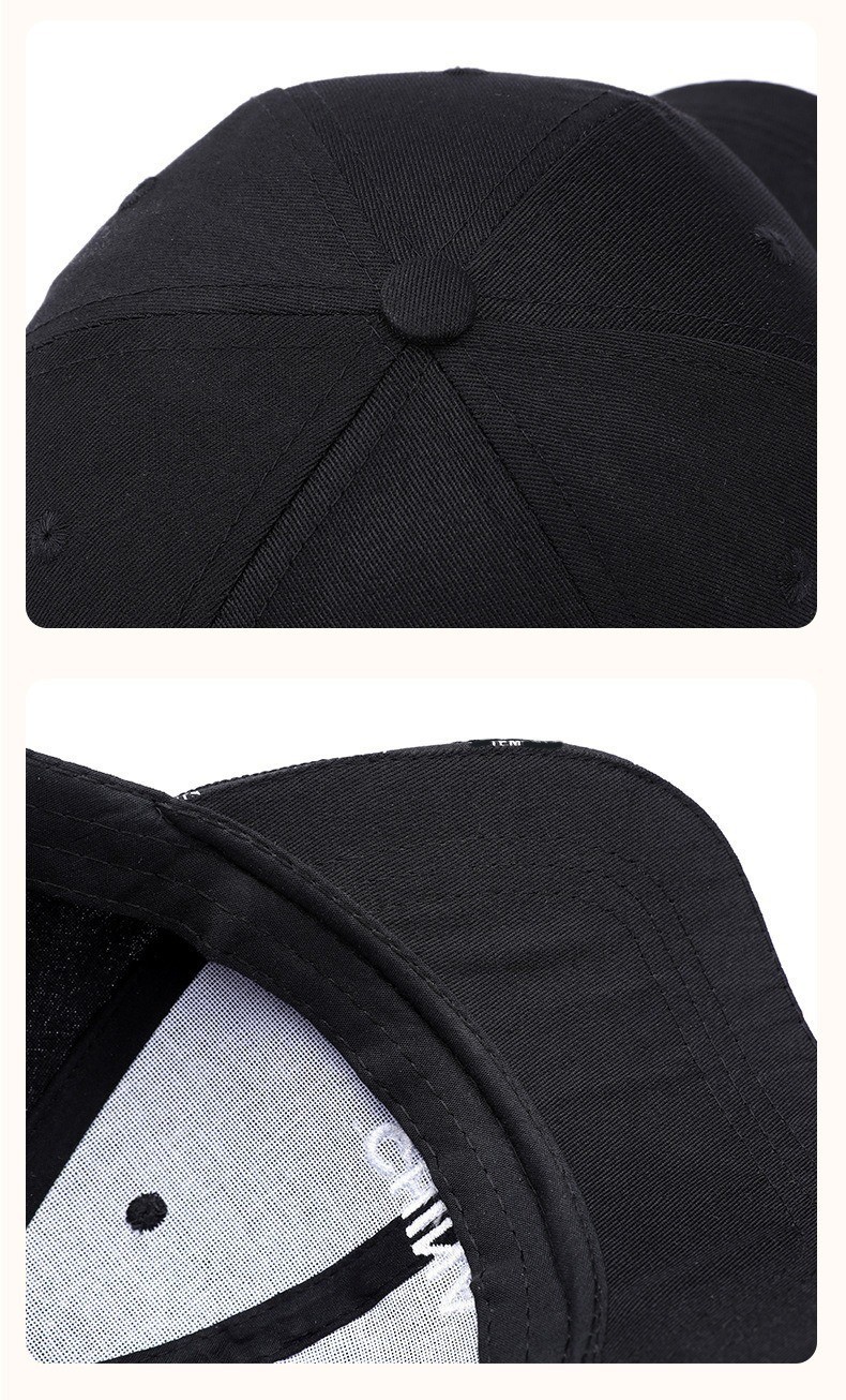 Sonnenschutz-Baseballkappe Unisex Frühling Sommer Outdoor-Sport Trendy-Marke Stickerei Buchstaben Duckbill-Kappe Outdoor-Mode