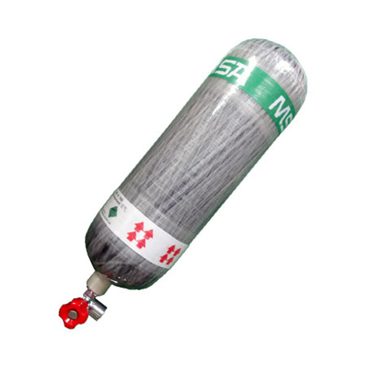 MSA梅思安 3579164 Luxfer 碳纤气瓶 复合碳纤维气瓶 含压力表