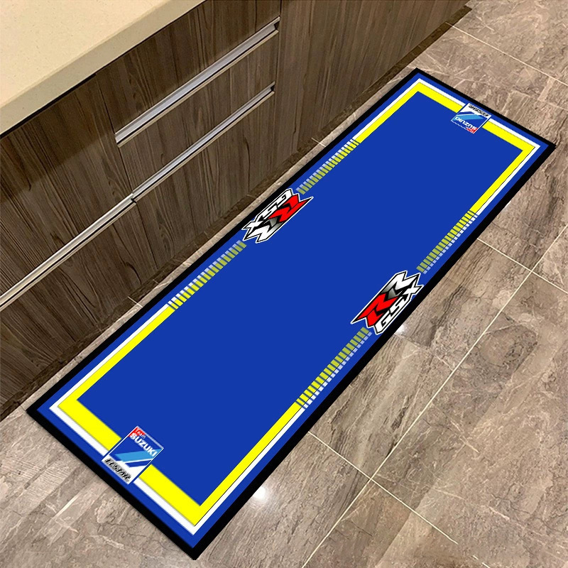 Cross-border best-selling American-style minimalist motorcycle floor mat, dirt-resistant, non-slip, wear-resistant, easy to maintain, specialized for motorcycle display