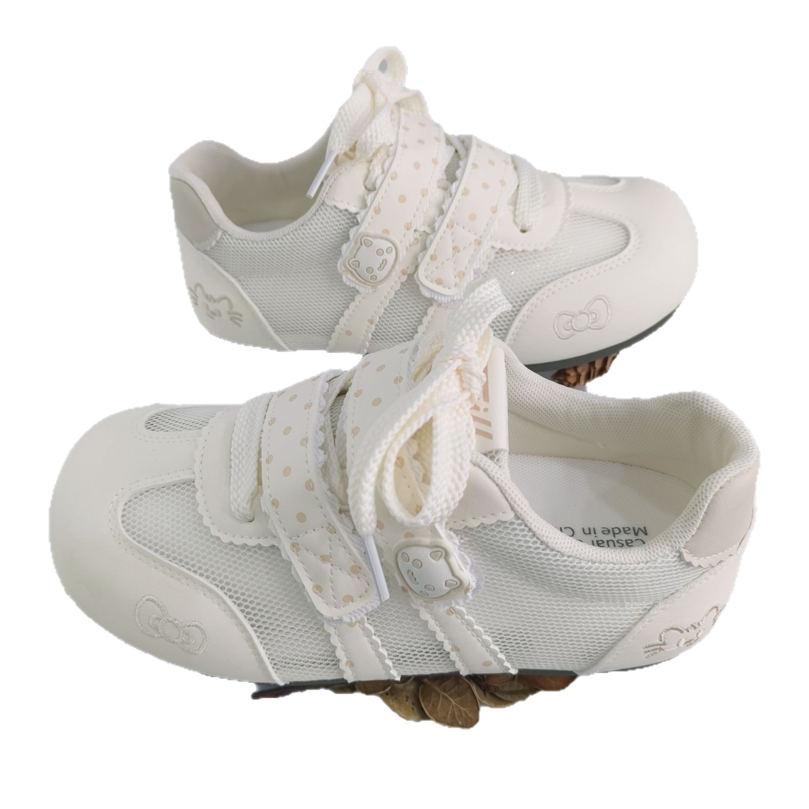 2026 primavera y verano dopamina transpirables zapatos casuales zapatos de mujer comprar zapatos de arco de encaje dulce