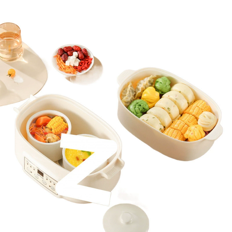 Водонепроницаемая тушильная кастрюля для дома, керамическая, полностью автоматическая, вилка в розетку, электрическая супница для тушения и приготовления каши, для прикорма