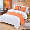 Theme Hotel New Chinese Modern Simple Bed Bed Bed Tail Scarf Hotel Beauty Bed bed B & B Apartment bed cover bed 撘