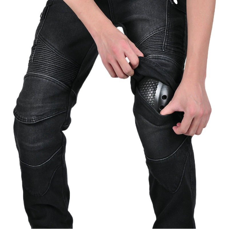 LOONG BIKER Мотоциклетные джинсы мужские зимние ретро повседневные мотоциклетные штаны для верховой езды флисовые брюки с защитой от падения