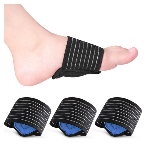 Thick foot pads, flat arch pads, sports fashionable breathable insoles, bandage foot covers, arch support pads