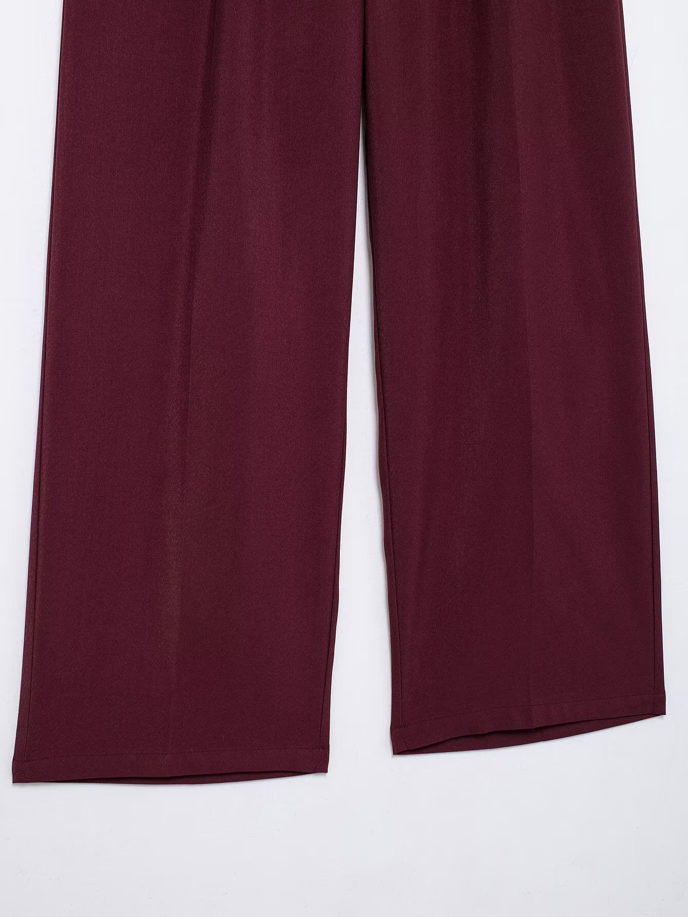 GraceChic 168983-2024 New Women's Fashion European And American Style Ancora Red Double-Breasted + Blazer Pants Set_voghion.com