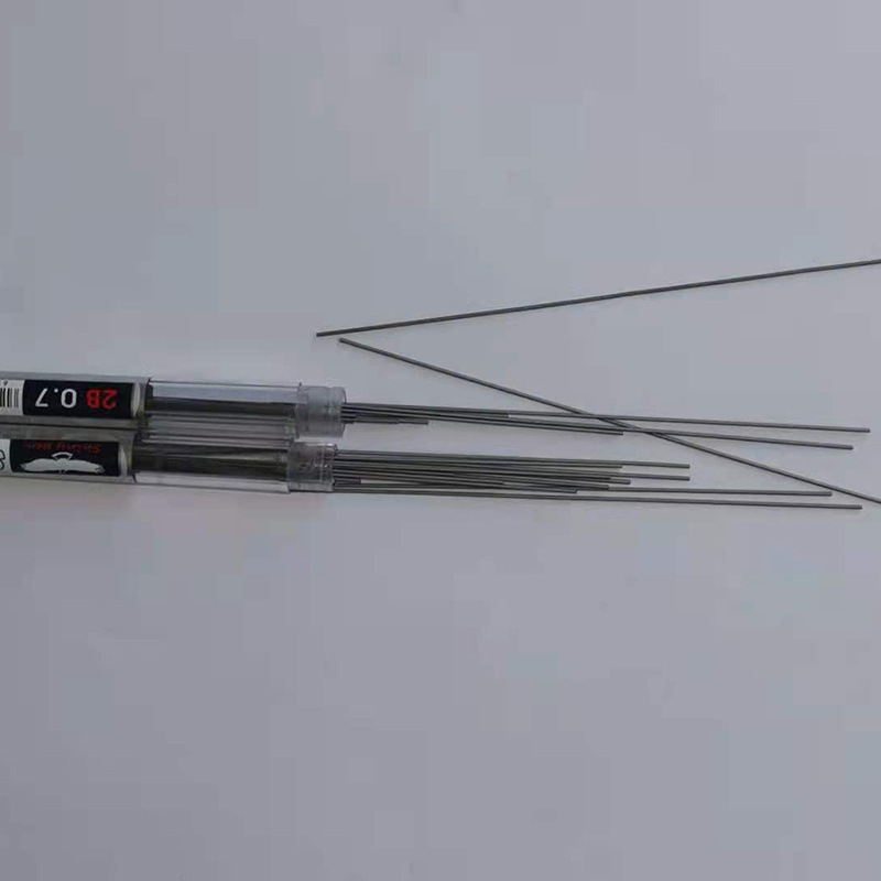 Wholesale automatic pencil lead 0.5mm resin 2B lead 0.7 no-sharpening fully automatic pencil replacement lead