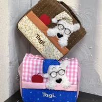 Tagi косметическая сумка для туалетной сумки большой емкости оригинальная стандартная версия Hudou милый щенок West Highland портативная дорожная сумка