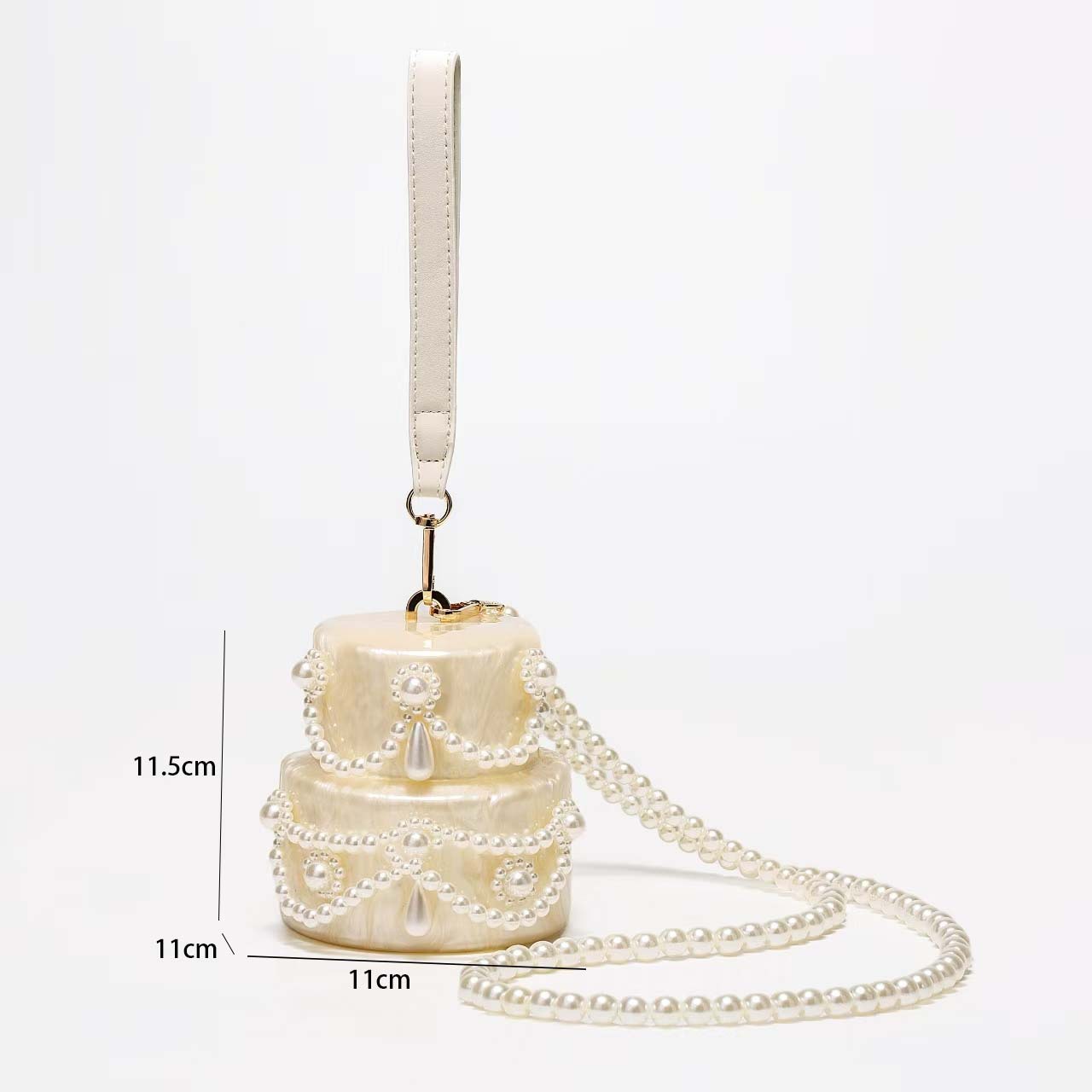 540g Weight Cotton Lining Material Magnetic Buckle Closure Type Single Shoulder Strap, Top Handle Strap Type Evening Bag Bags Type Club, Party Occasion Acrylic Material Heart Shape, Bow Knot Pattern All Seasons Season Women's Gender Elegant Style Square, Oval Shape Arylic Heart Shape Bow Knot Square Oval Evening Bags 6