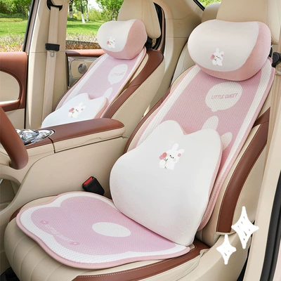 Seat cushion, seat cover, cushion cartoon cute creative rabbit