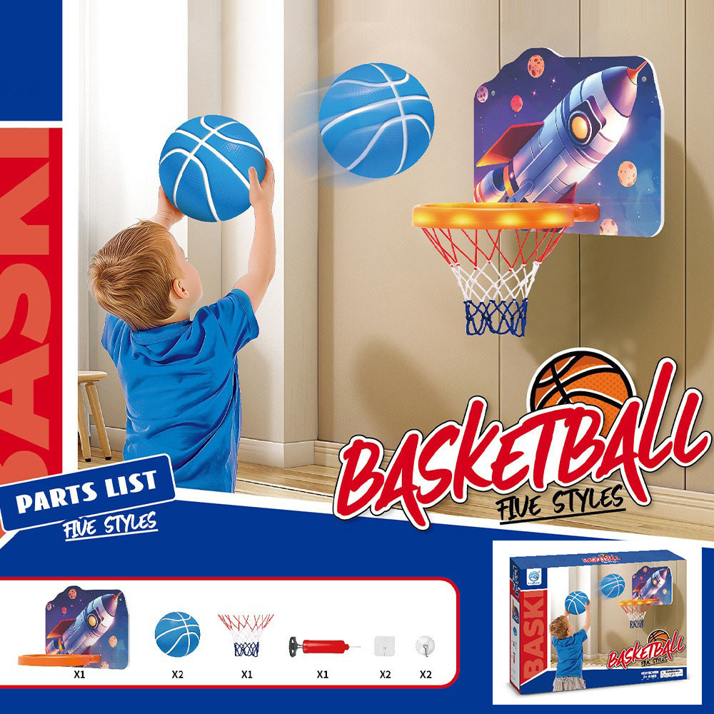 Transfronterizos de baloncesto infantil caja de tiro de baloncesto luminoso interior al aire libre caja de juguetes deportivos fabricantes al por mayor