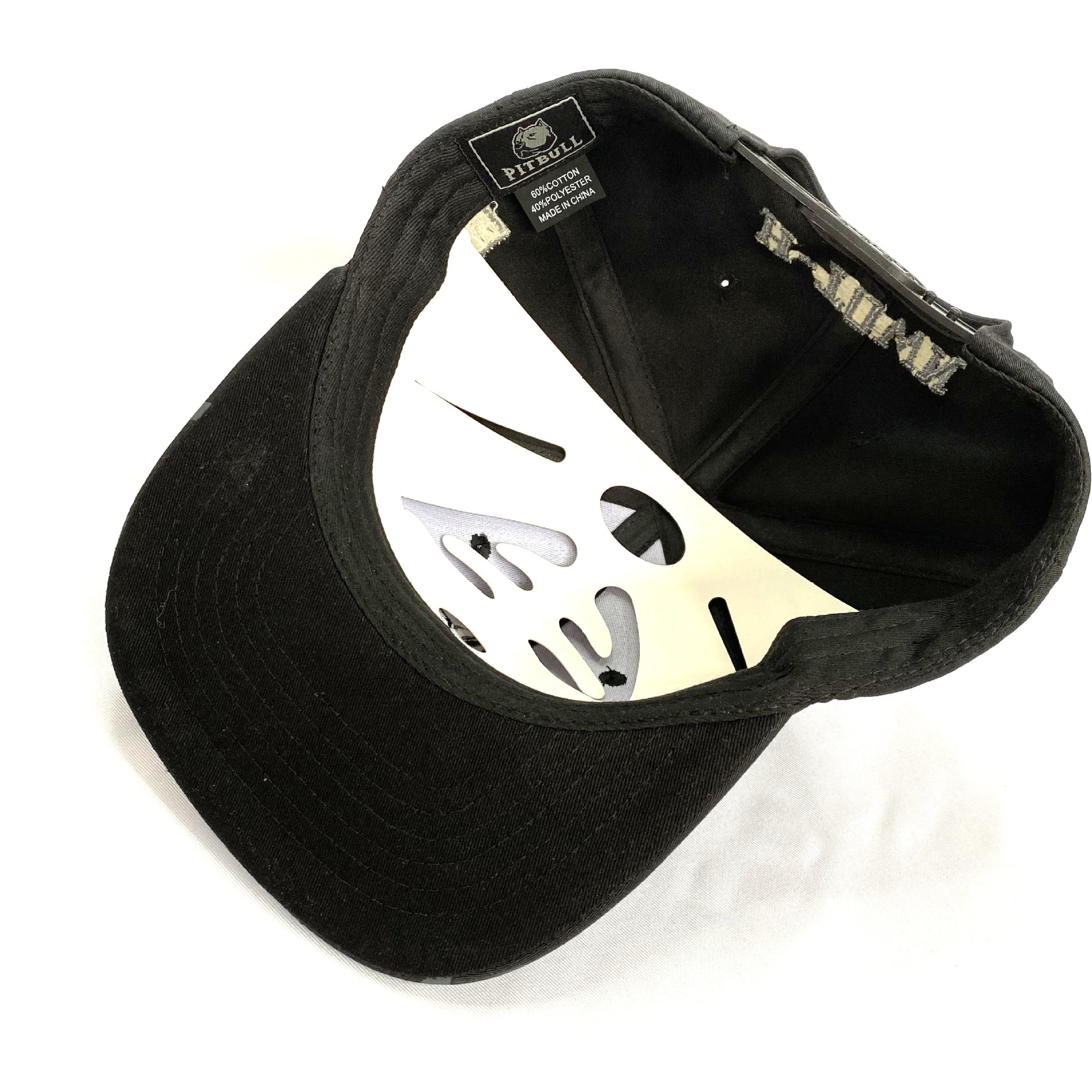 American houston logo personalizado ala cuadrada calle transfronteriza profundización sombrero de ala plana ajustable techo rígido hip hop