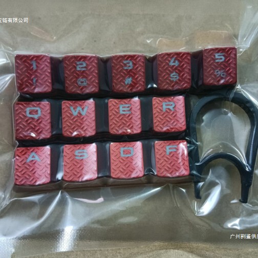 13-Key Corsair Anti-Slip Pattern Translucent Lol Game Abs Material Keycap K70K95K100 Punisher