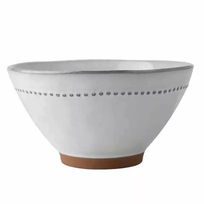 Ceramic big soup bowl, tableware, megaphone