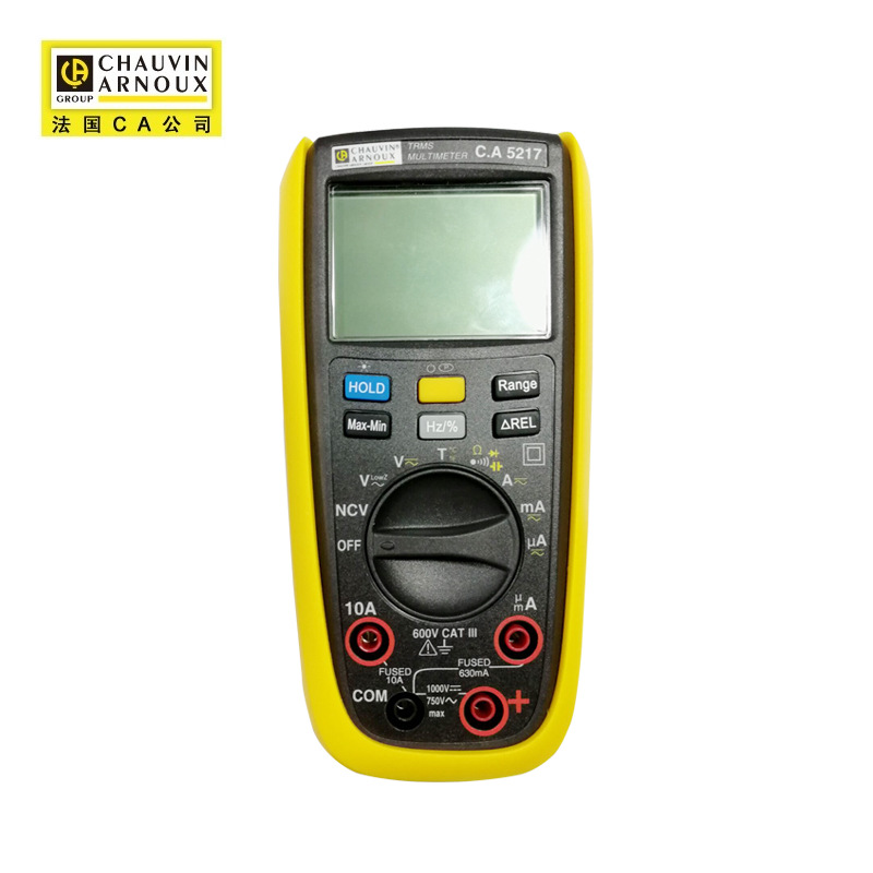 法国CA万用表CA5212 CA5215 CA5217真有效值6000计数万用表