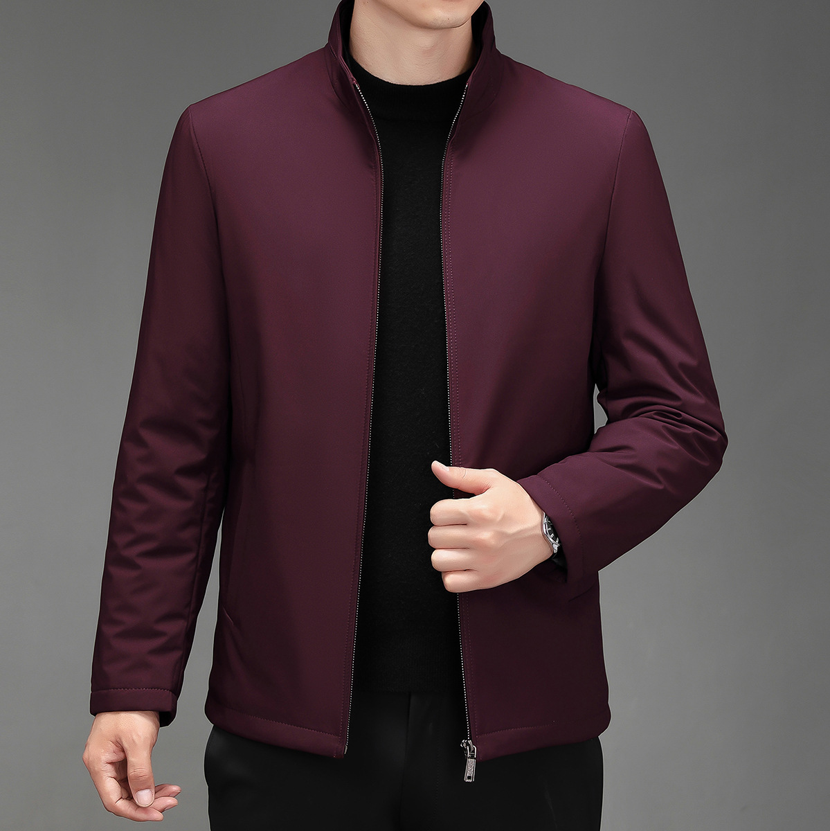 Chaqueta de algodón para hombre, nueva colección otoño-invierno, estilo casual.