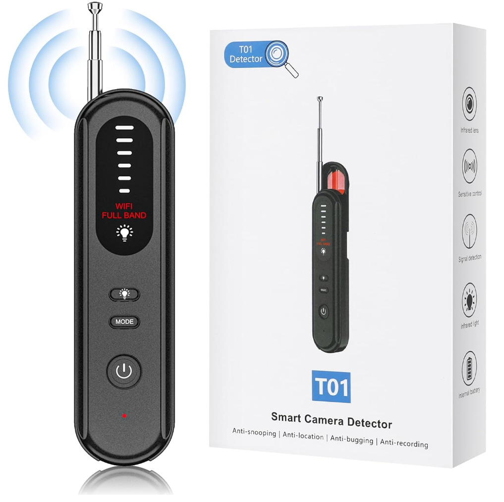 无线信号红外扫描酒店监控查找反偷拍防gps定位监听摄像头探测器