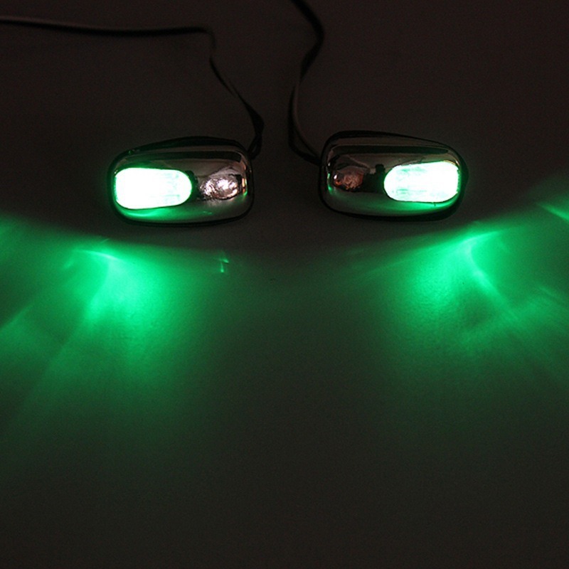 Car Wiper Water Spray Decorative Lights, Water Spray Headlight Led Hood Water Spray Decorative Lights, Car-Mounted Water Spray Lights