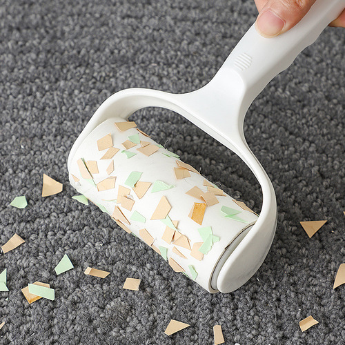 Hair sticky roller on the bed, removable roller brush sticky brush, clothes sticky dust rolling paper sticky roller