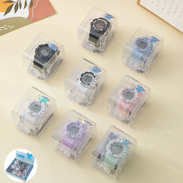 Brand electronic children's mechanical waterproof men's watch for…